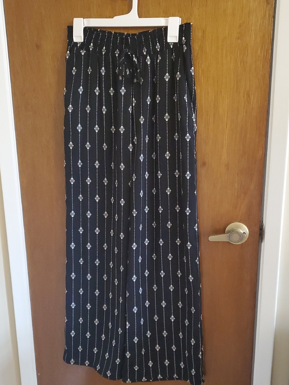 Joe B Black Printed Elastic-Waist Pull-On Pants